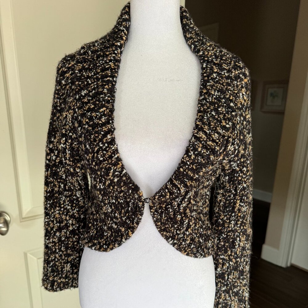 INC Cable Knit Shrug Sweater, Size Medium